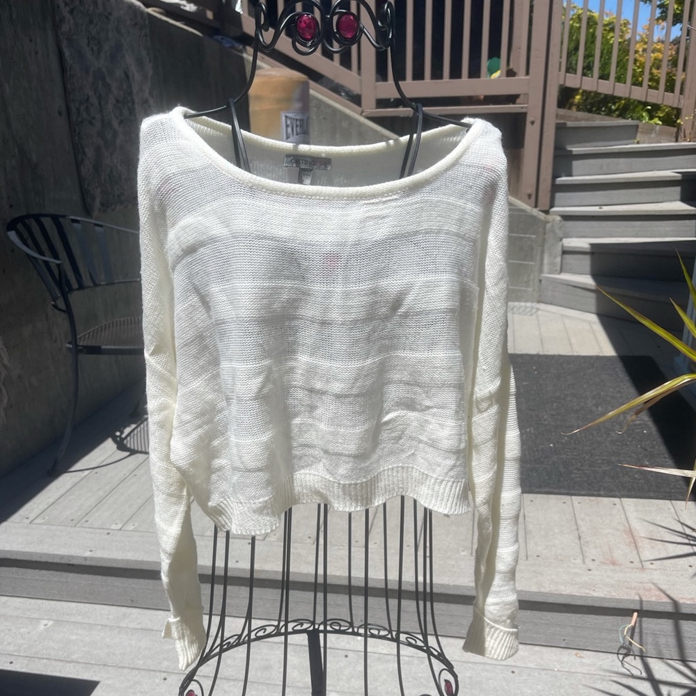 Cropped sweater